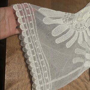 Rebellion Ivory Lace Top